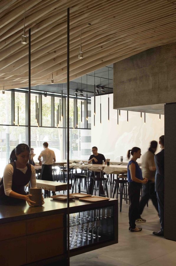 ，餐飲空間，舊金山現代藝術博物館，博物館餐廳設計