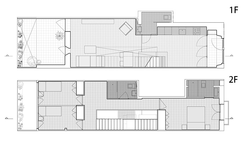 私人住宅設計，住宅空間，商住合一，建築改造，國外住宅設計