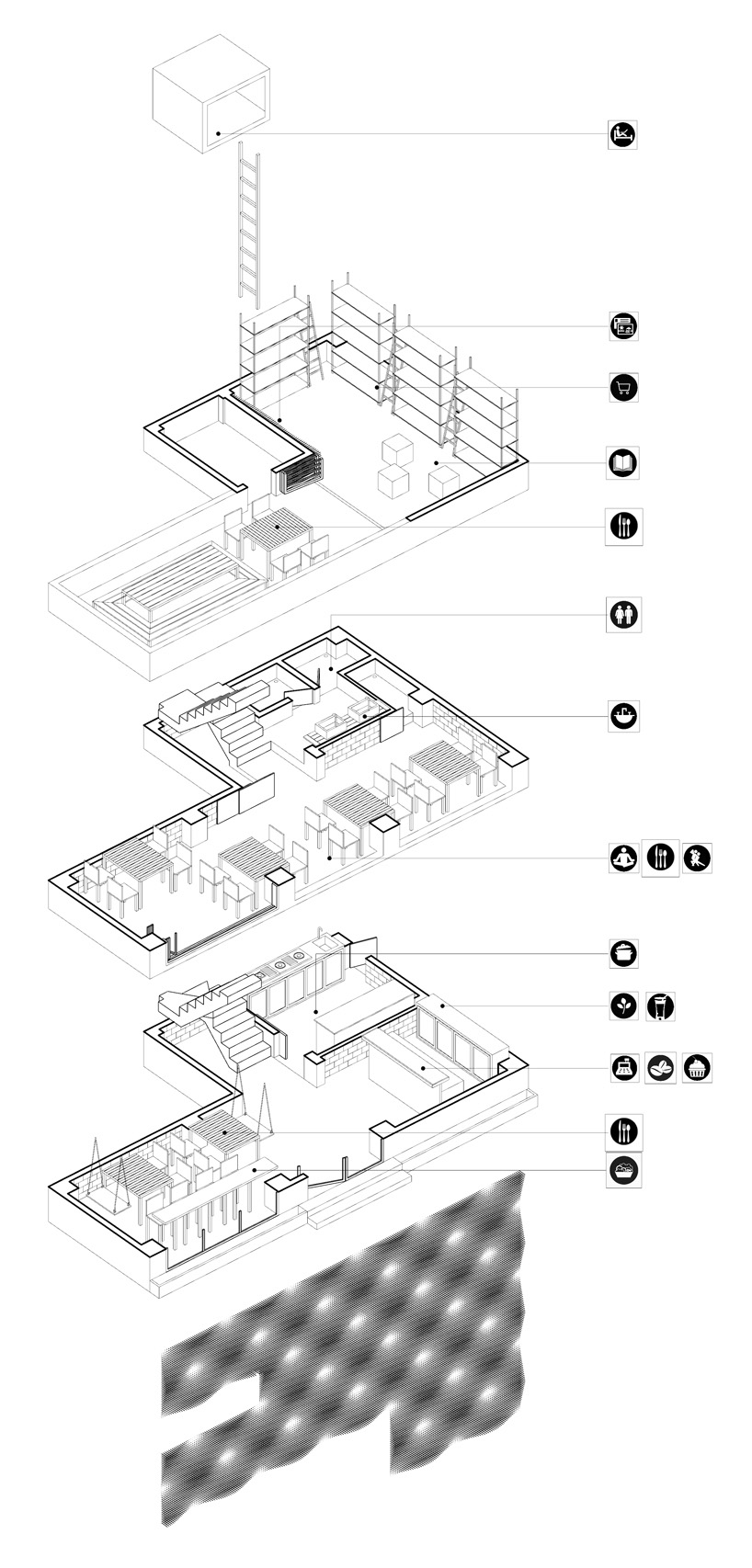 咖啡廳，建築改造，自然元素，咖啡館