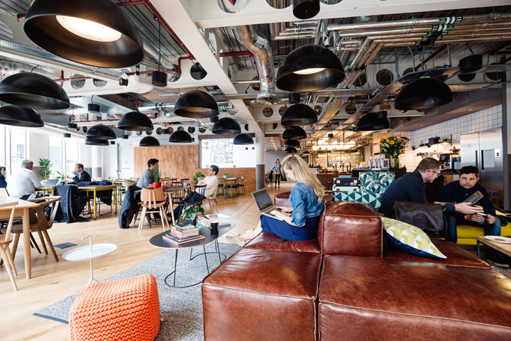 WeWork聯合辦公，聯合辦公設計，聯合辦公室，WeWork辦公設計