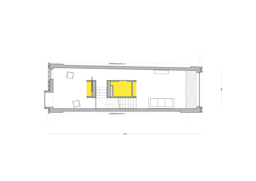 住宅空間，建築設計，建築改造，瘦長型住宅