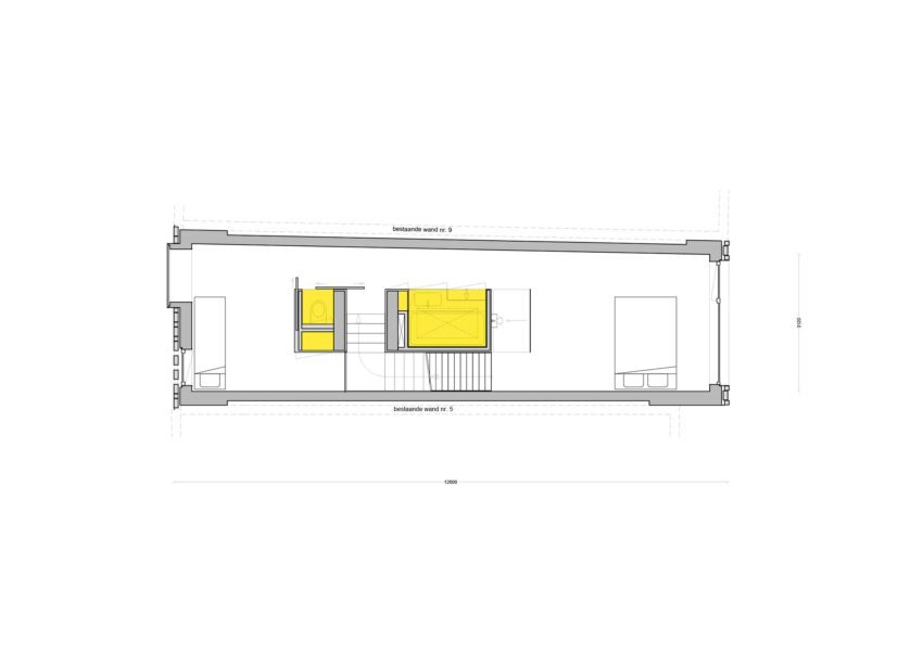 住宅空間，建築設計，建築改造，瘦長型住宅