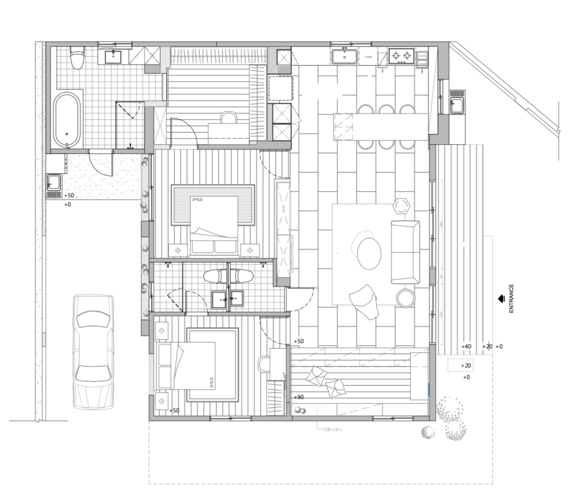 住宅空間，別墅空間，建築改造，私人住宅設計