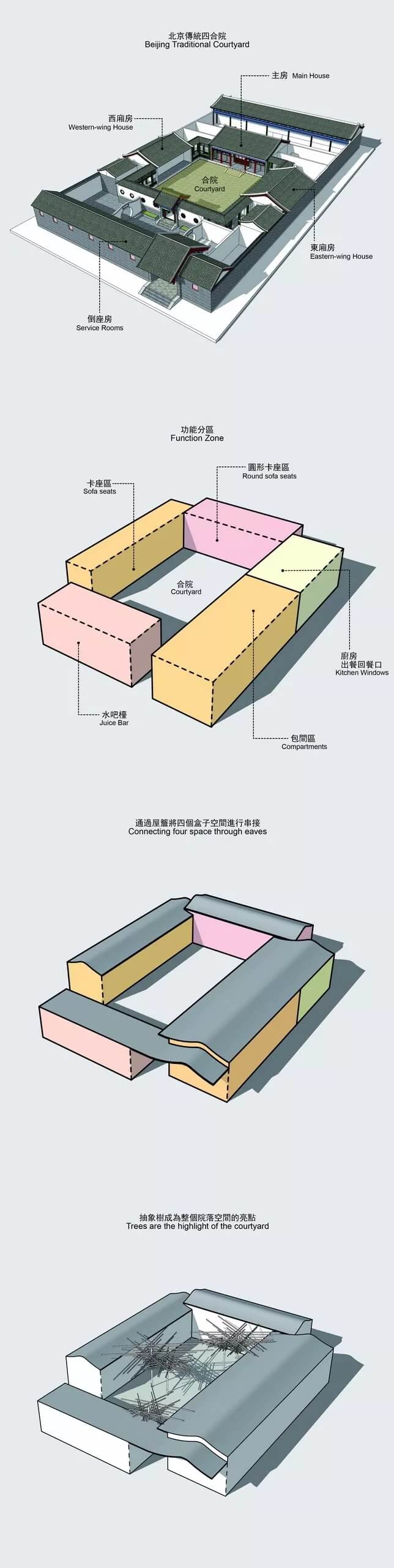 餐飲空間，北京APM店雁舍餐廳，古魯奇設計，北京湘菜餐廳設計，雁舍餐廳