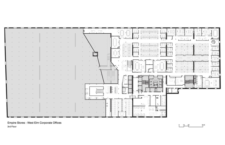 辦公空間，國外辦公室設計，West Elm辦公室設計，家居連鎖店設計，總部設計，紐約