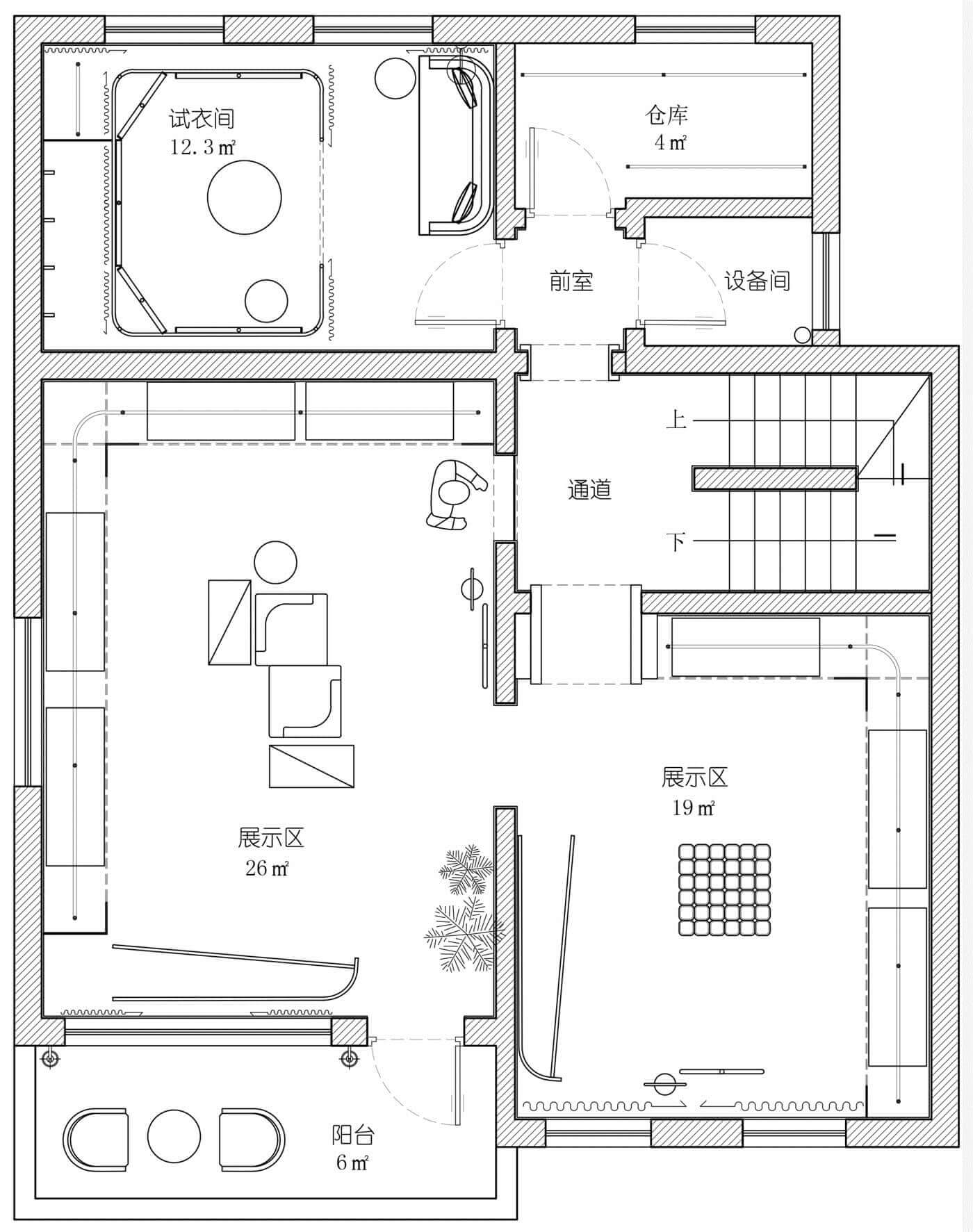 商業空間，上海My Dream Wedding高定禮服店設計，高定禮服店設計，上海法租界，弄設計