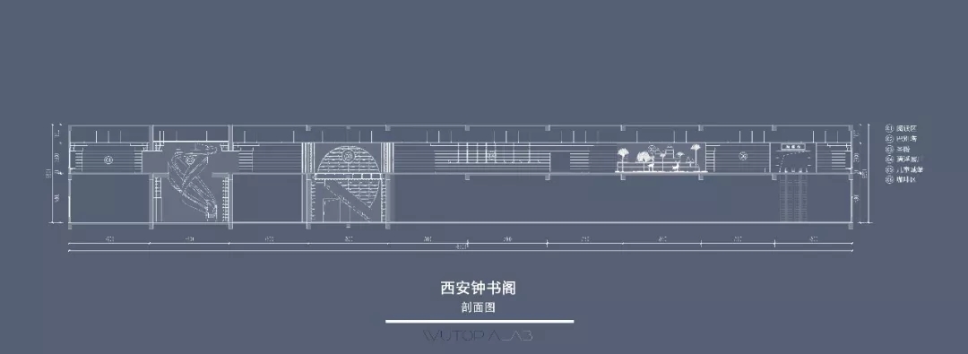 商業空間，書店設計，西安獨立書店設計，西安鍾書閣設計，Wutopia Lab