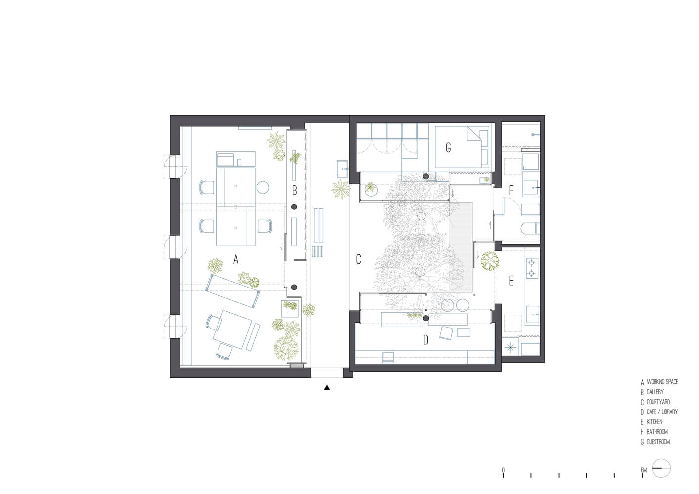 辦公空間，多功能空間，建築師工作室，建築改造，胡同改造設計，即作建築 MINOR lab