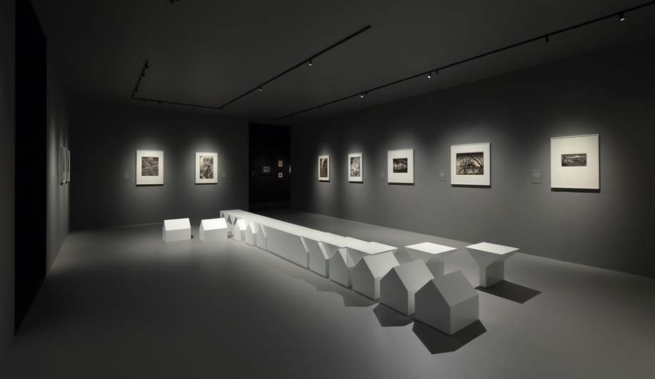 兩個世界之間，Escher x nendo，維多利亞美術館，展廳設計，美術館展廳