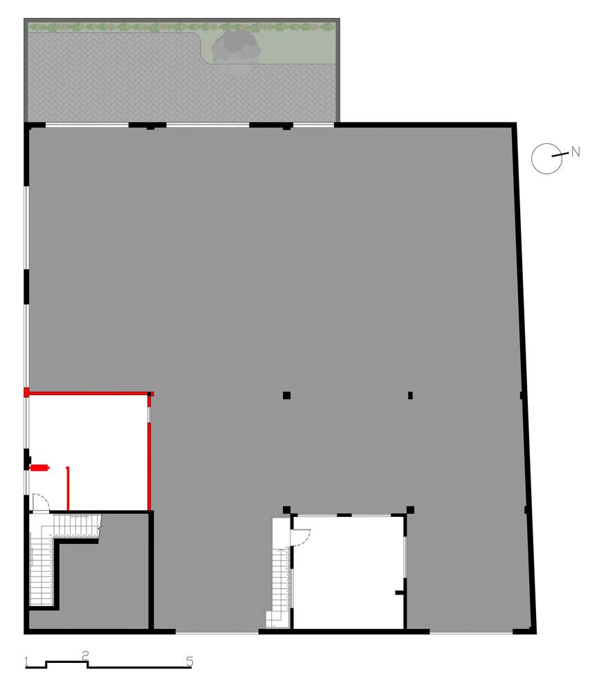 商業空間，建築改造，巴西，SuperForce CrossFit新總部，空間改造