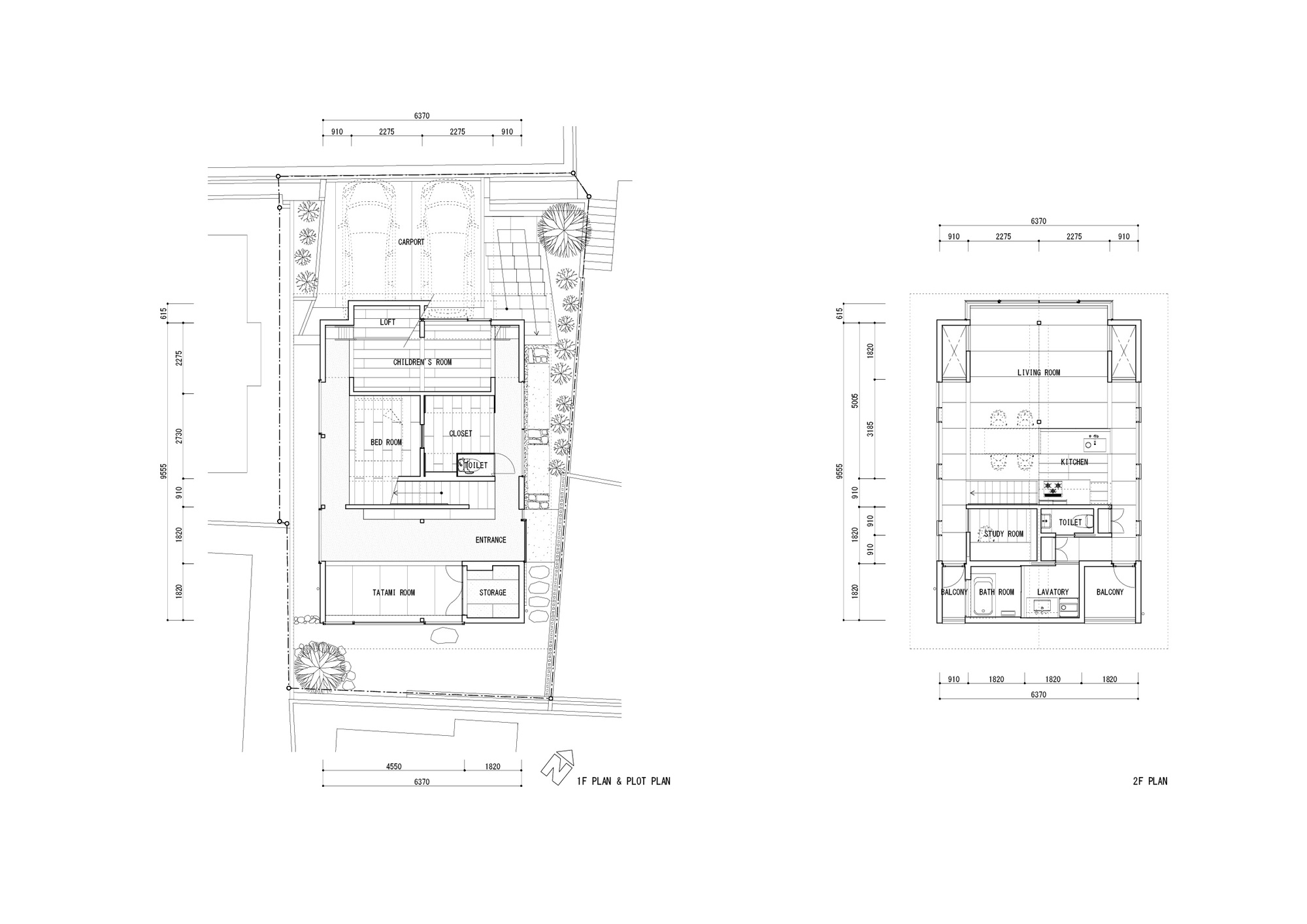 住宅設計，日本高槻市，天窗住宅，建築改造，建築設計