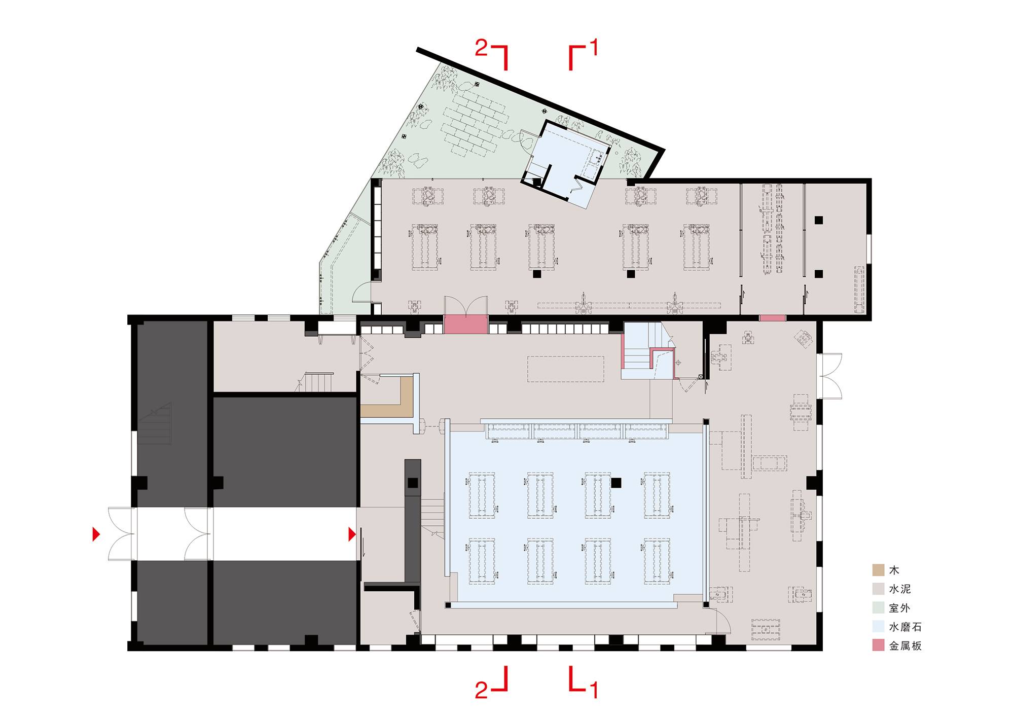 M.Y.Lab上海店空間改造，改造空間，上海建築改造，久舍營造工作室，上海舊建築改造