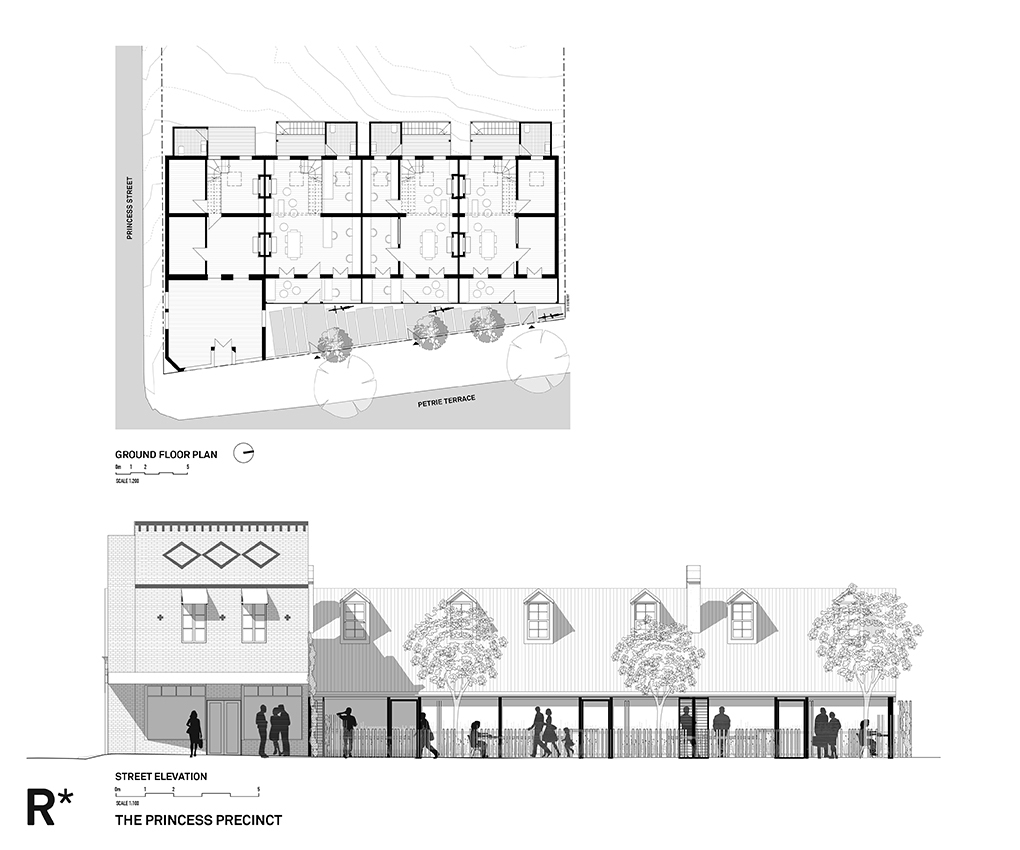 建築改造，商業空間，文化建築，適應性再利用，refresh*design，排屋改造商業空間