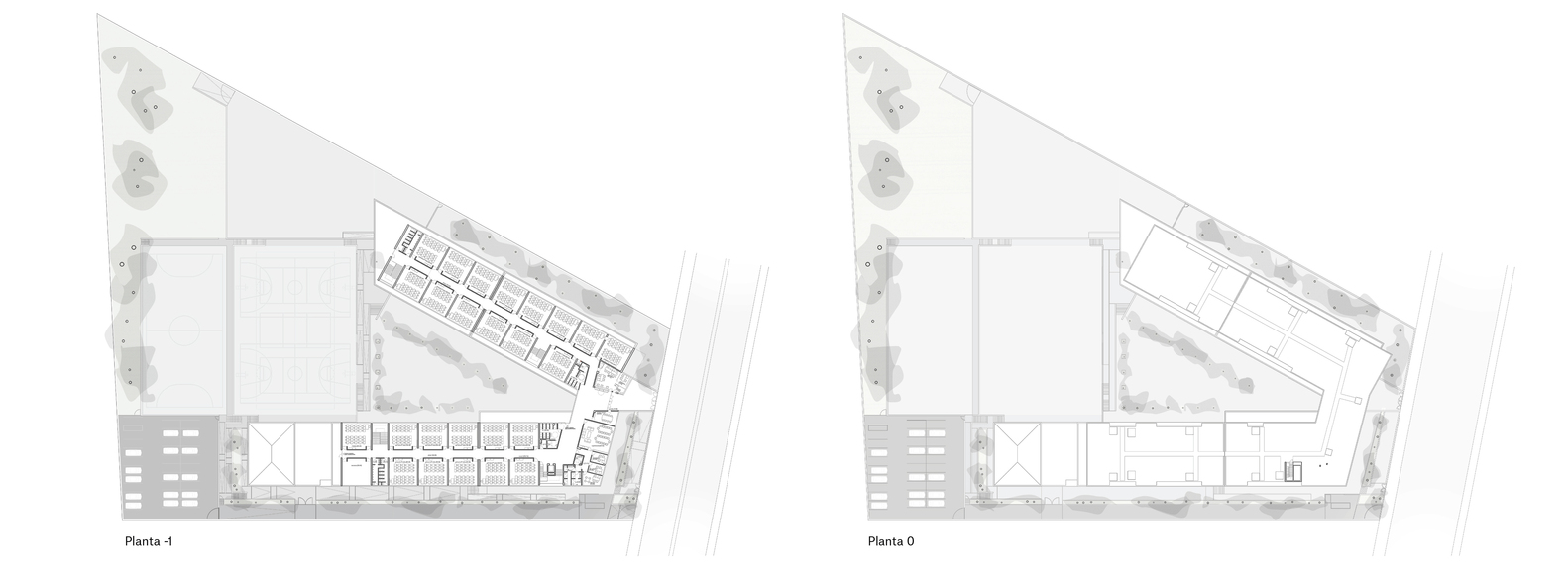 建築空間，建築設計，國外建築空間設計，學校設計，Fresneda & Zamora