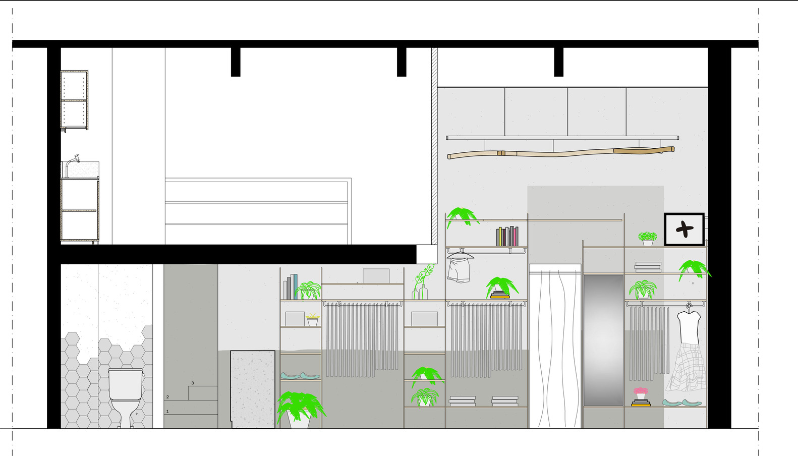 商業空間，Self+品牌，品牌實體店設計，Kube Arquitetura ，裏約熱內盧