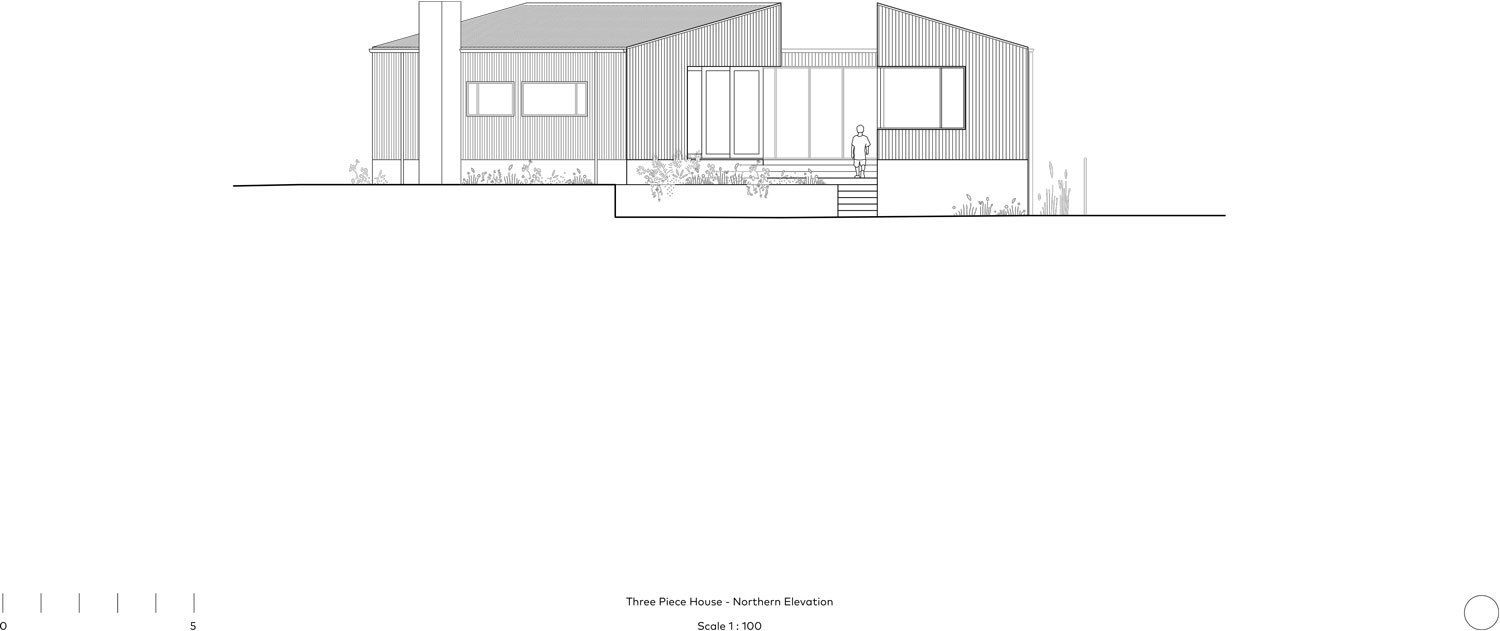 住宅空間，住宅設計，國外住宅空間設計，THREE PIECE HOUSE，澳大利亞，可持續