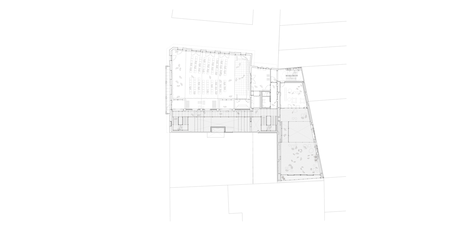 建築改造，市民中心，巴塞羅那，harquitectes，密斯獎