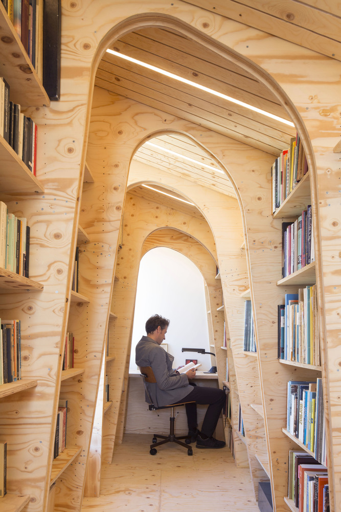 商業空間，國外圖書館設計，loft，現代風格，loft圖書館