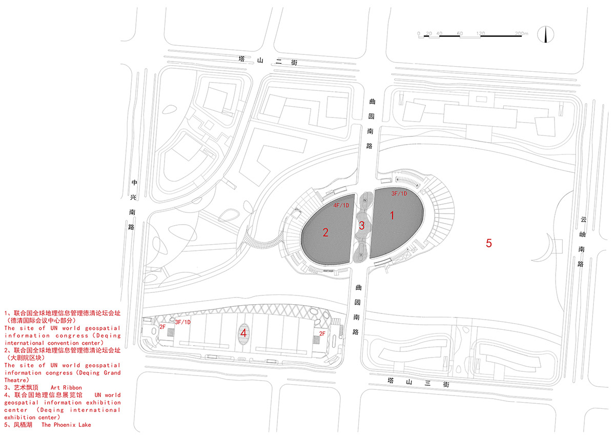 浙江大學建築設計研究院，德清聯合國全球地理信息管理論壇永久會址，公共建築，建築設計，國內公共建築設計