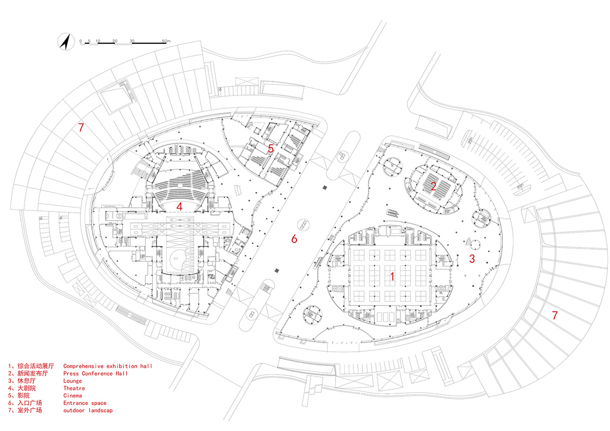 浙江大學建築設計研究院，德清聯合國全球地理信息管理論壇永久會址，公共建築，建築設計，國內公共建築設計