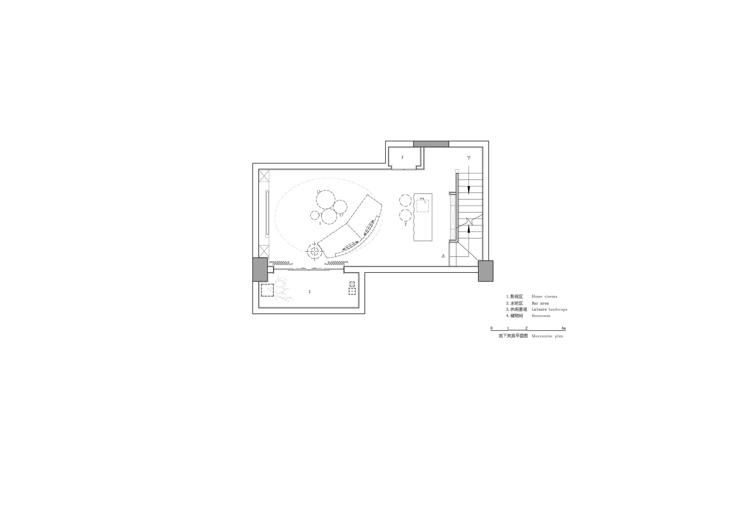 住宅空間，別墅，樣板房設計，景瑞天賦姚江疊墅樣板房，源鈺設計，寧波