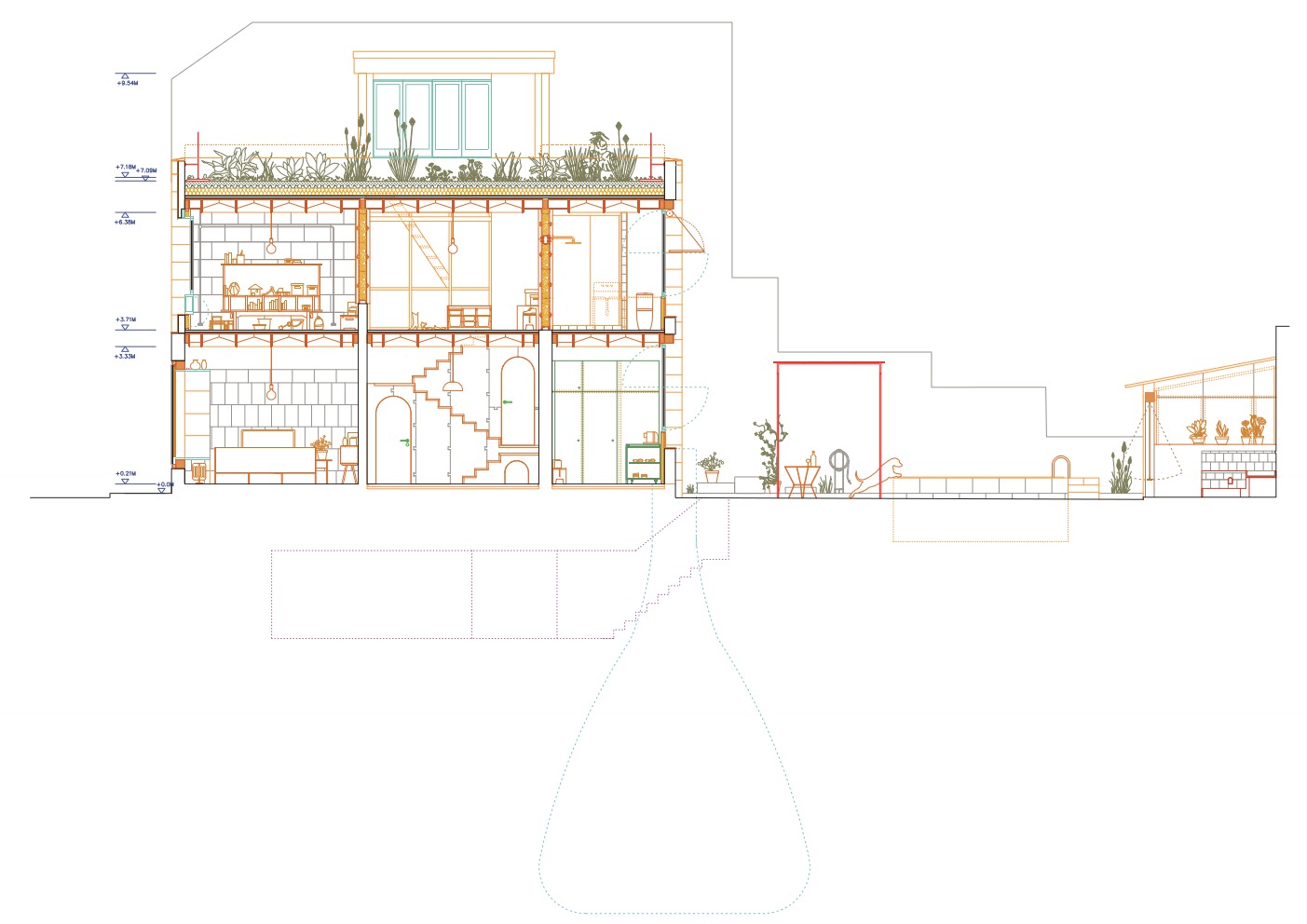 住宅空間，住宅設計，西班牙，國外住宅空間設計，SMS Arquitectos