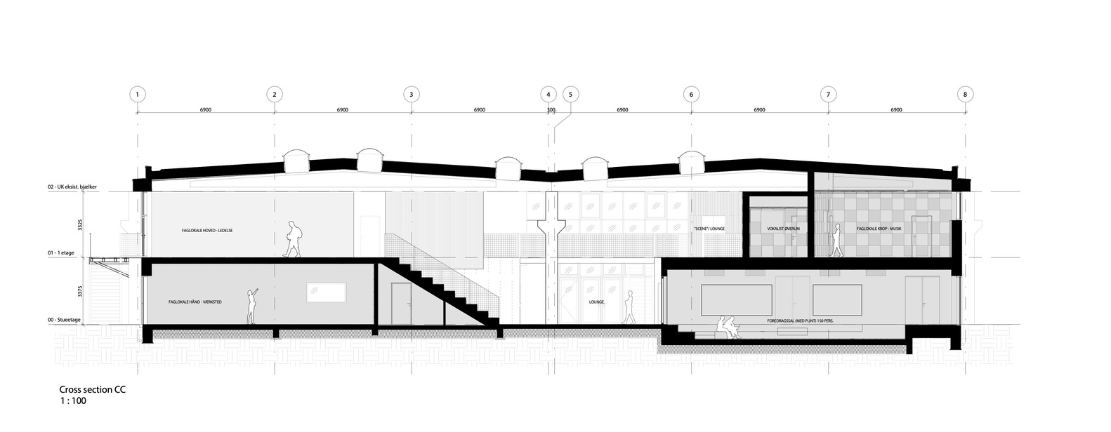 建築空間，建築設計，國外建築空間設計，學校設計，COBE & MVRDV，丹麥