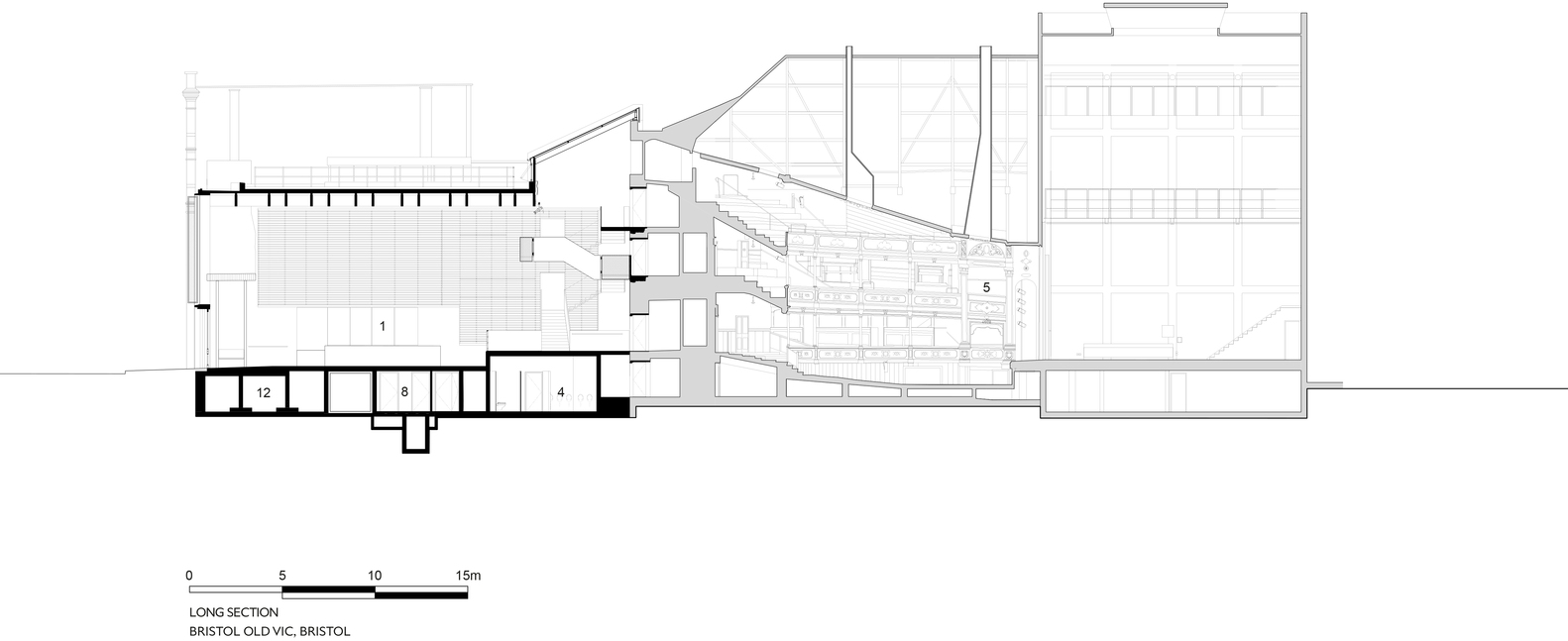 商業空間，古老劇院，英國，Haworth Tompkins，老維克劇院