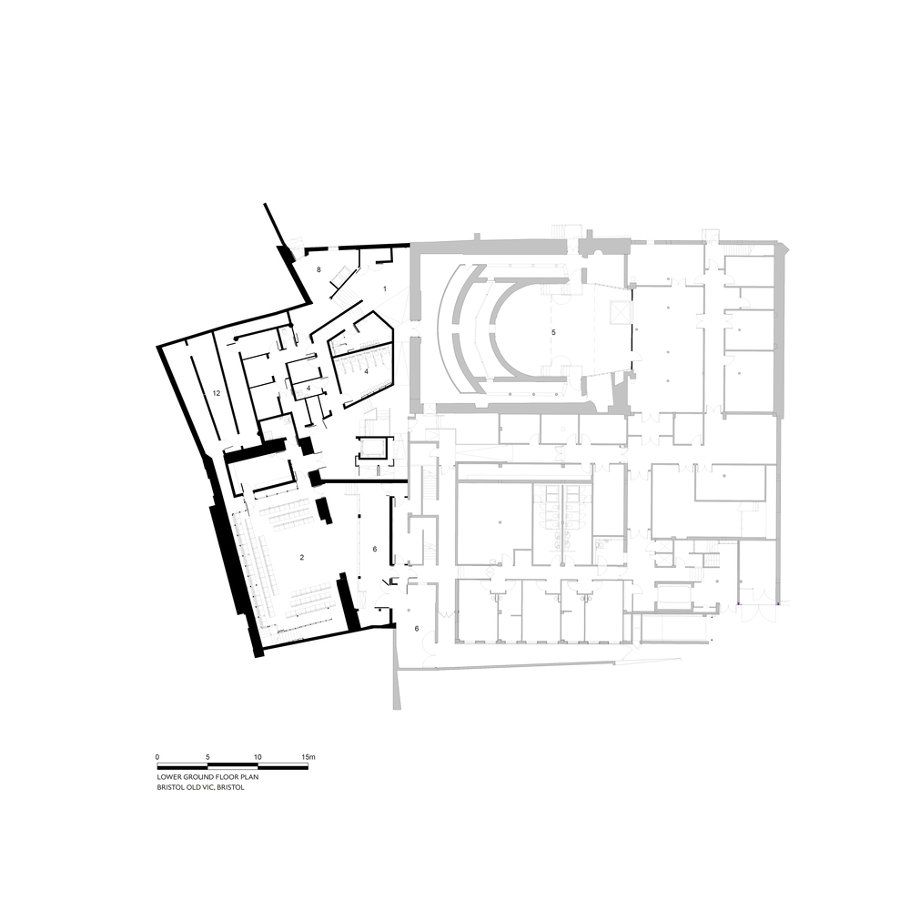 商業空間，古老劇院，英國，Haworth Tompkins，老維克劇院