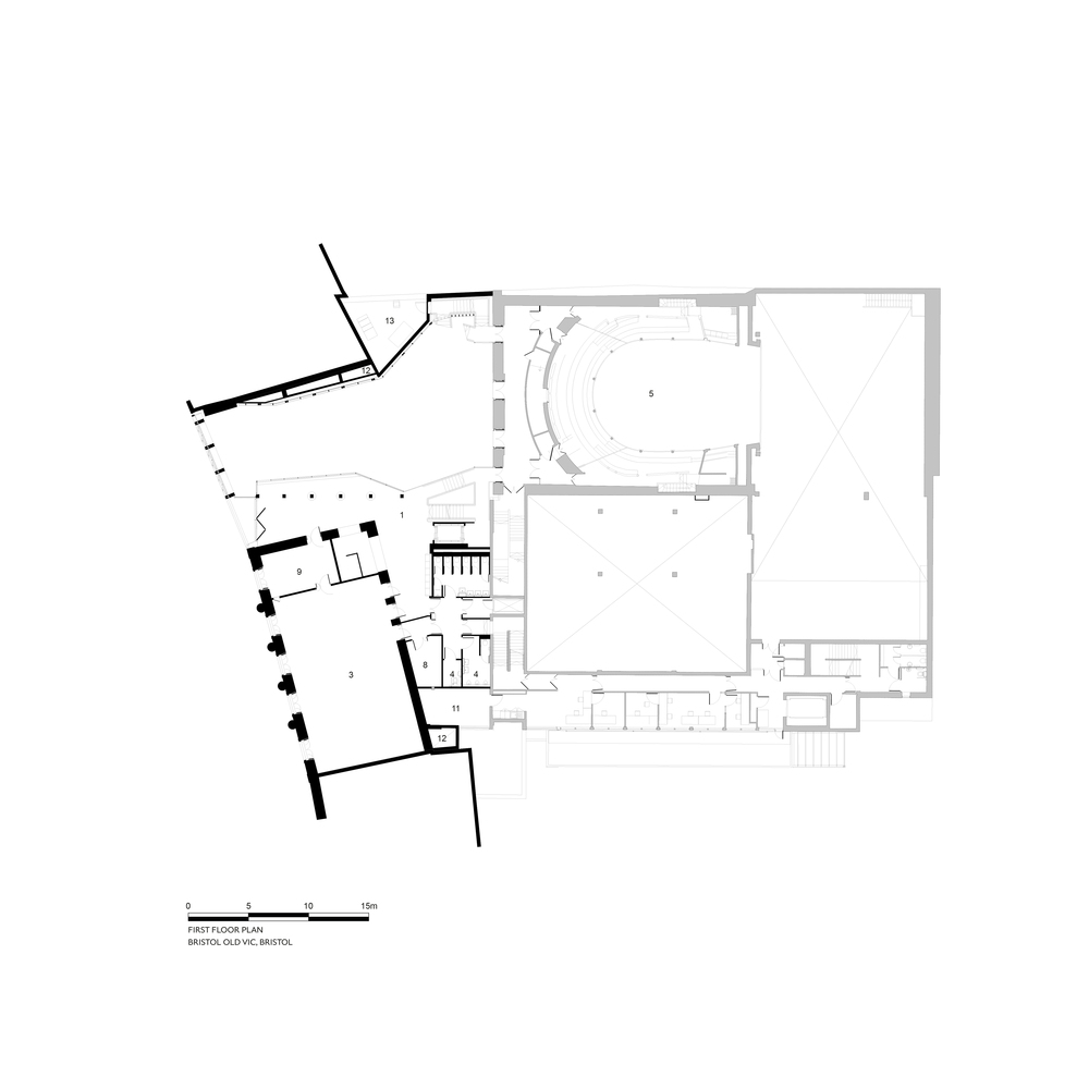 商業空間，古老劇院，英國，Haworth Tompkins，老維克劇院