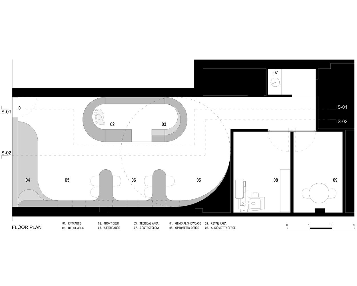 商業空間，眼鏡店設計，葡萄牙，國外商業空間設計，Tsou Arquitectos 