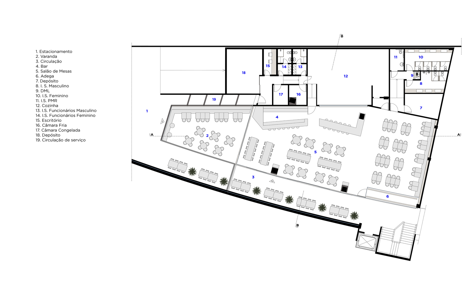 餐飲空間，國外餐飲設計，OssO，Gustavo Penna Arquiteto e Associados，巴西