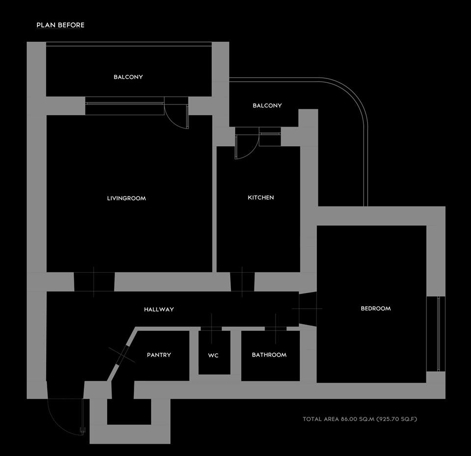 住宅空間，國外住宅空間設計，烏克蘭，小宅概念，YØDEZEEN