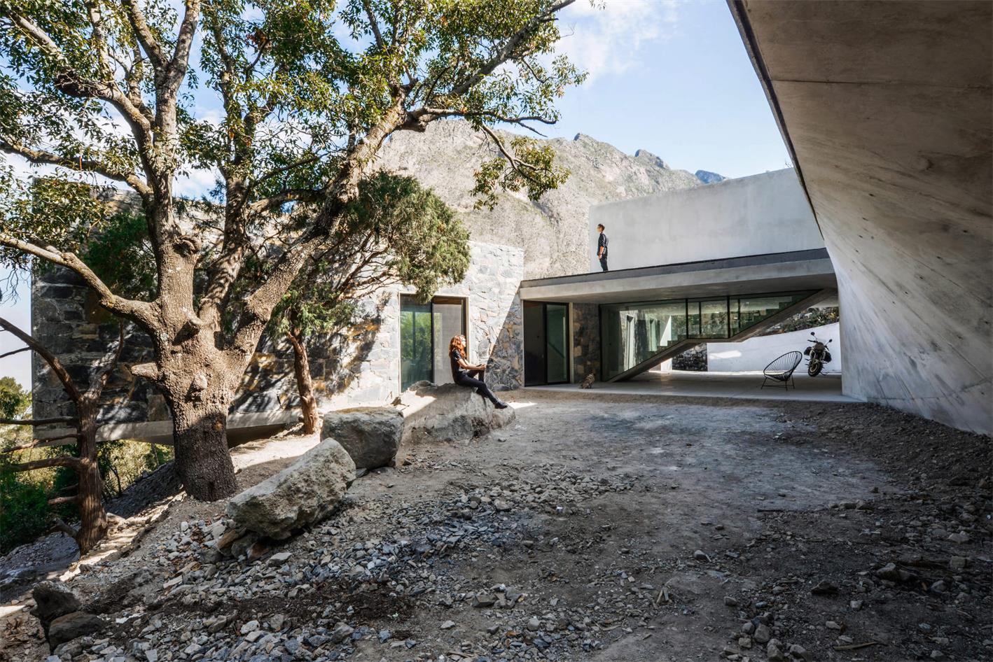 住宅空間，墨西哥，住宅設計，P+0 Arquitectura，Casa Bedolla住宅，現代風格