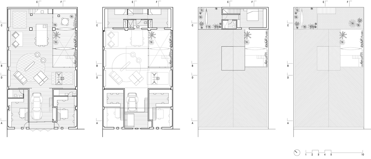 住宅空間，建築改造，loft公寓，生活工作空間，巴塞羅那