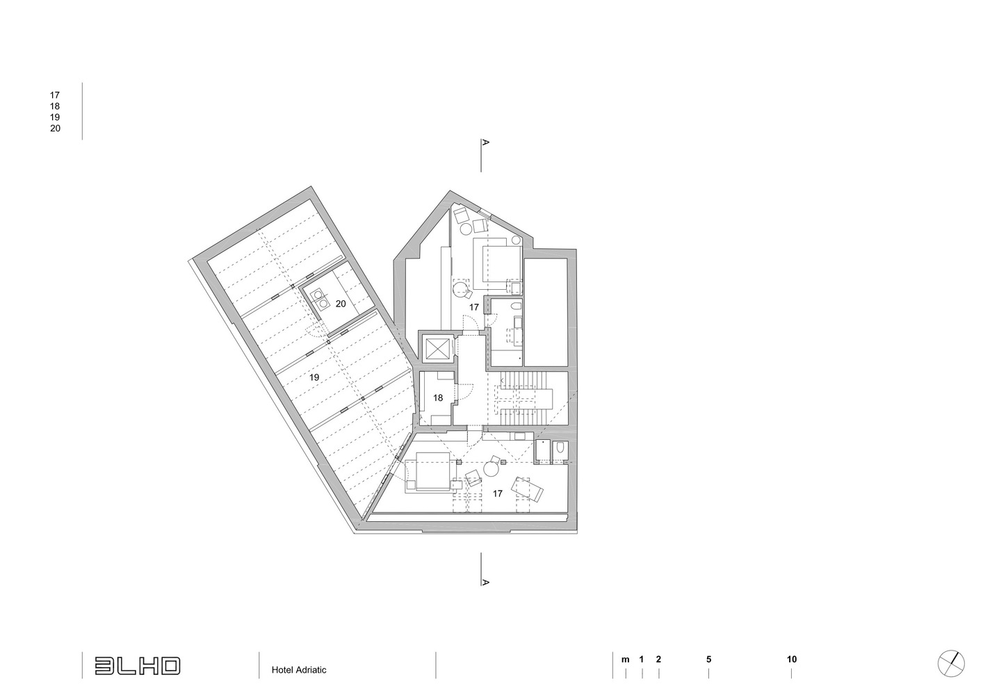 酒店空間，國外酒店設計，克羅地亞，Adriatic，3LHD 