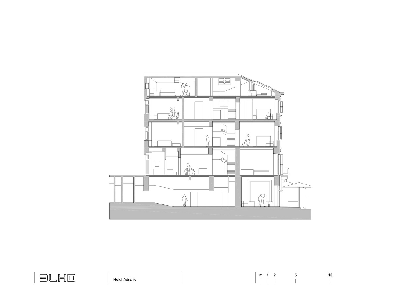 酒店空間，國外酒店設計，克羅地亞，Adriatic，3LHD 