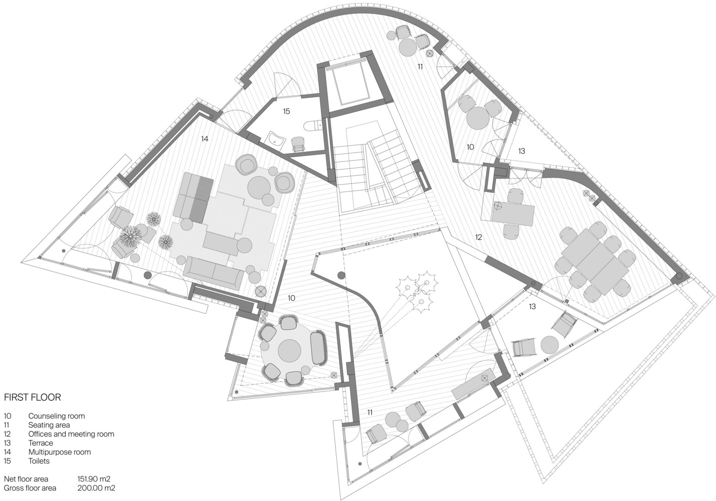 公共空間，醫療建築，醫療設施，Miralles Tagliabue EMBT，巴塞羅那，癌症治療中心