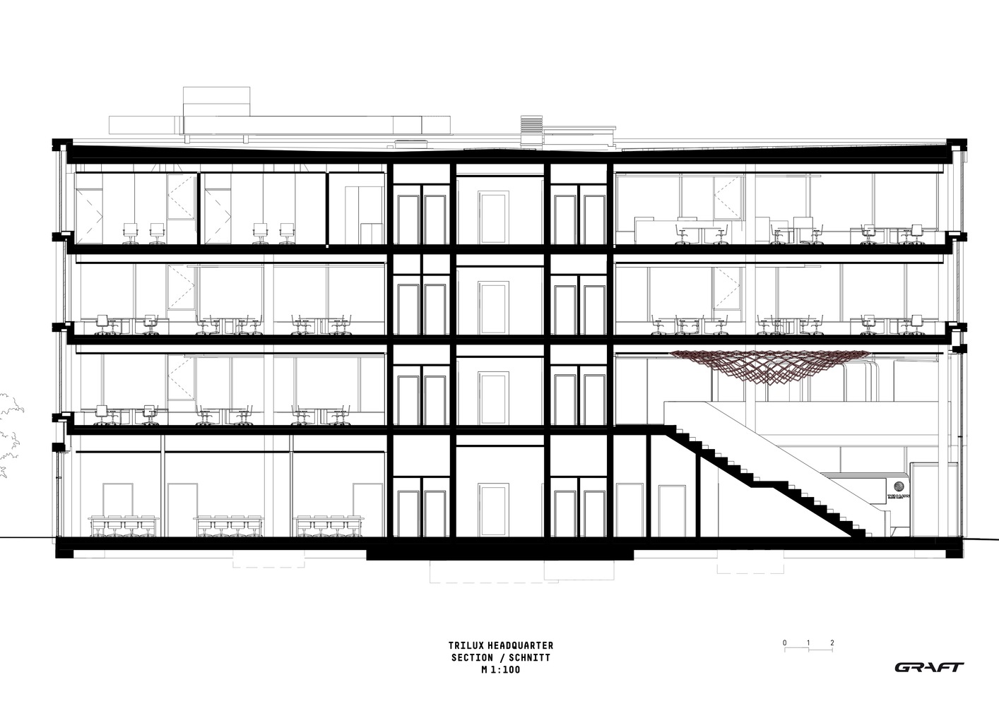 辦公空間，國外辦公室設計，Graft Architects，德國，燈具集團辦公室