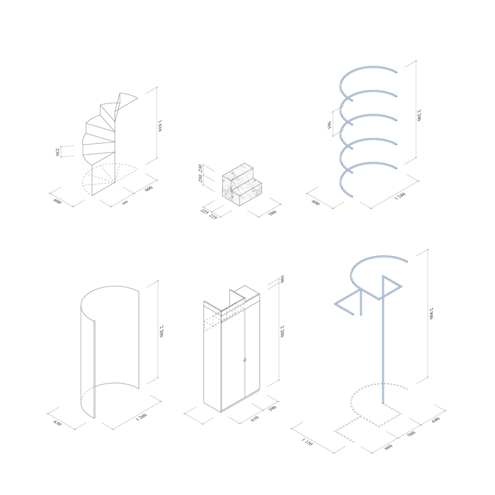 住宅空間，國外住宅空間設計，Untitled，米蘭，loft公寓