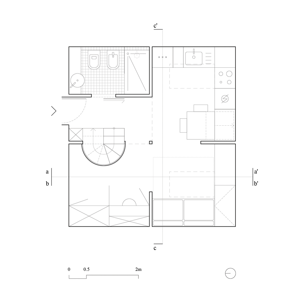 住宅空間，國外住宅空間設計，Untitled，米蘭，loft公寓