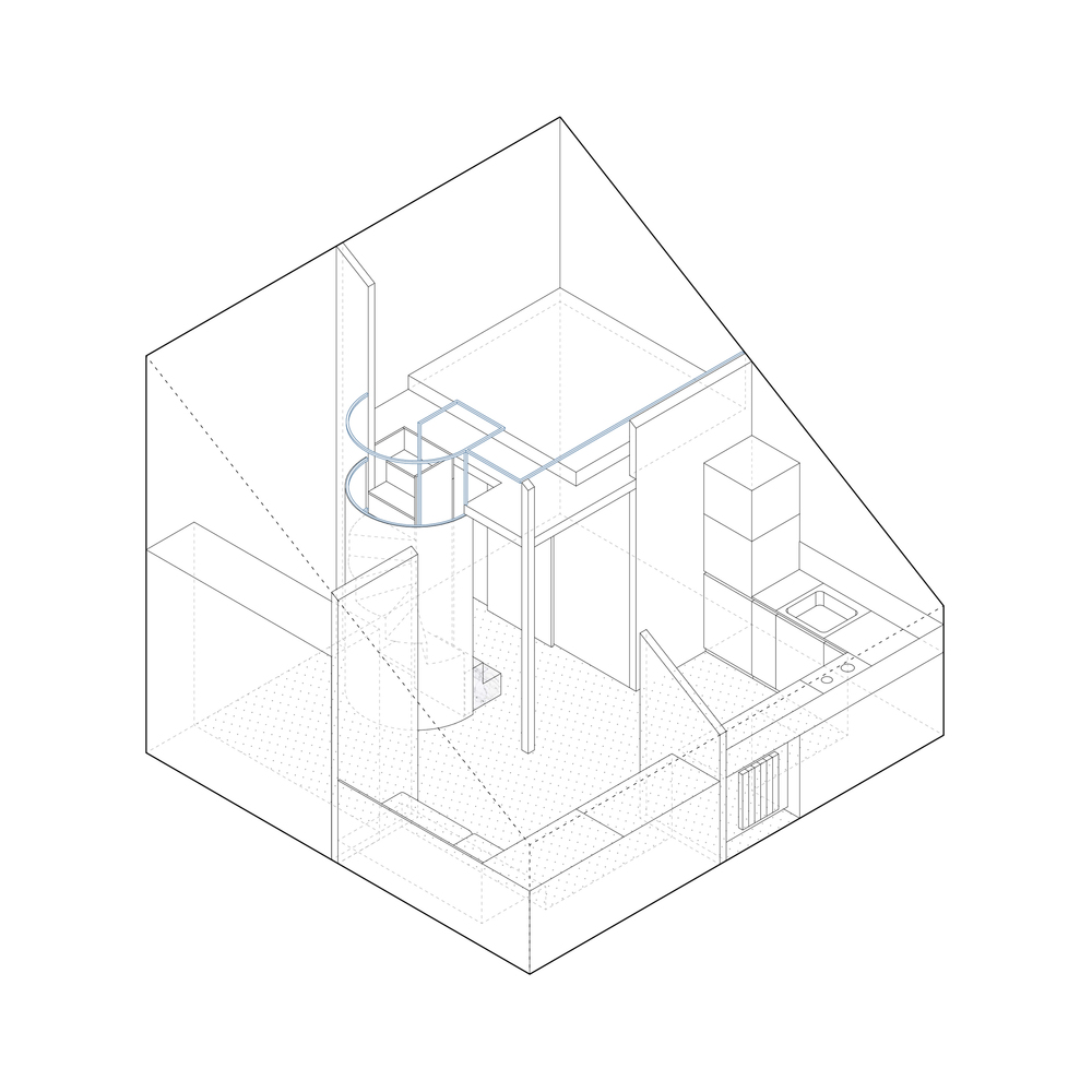 住宅空間，國外住宅空間設計，Untitled，米蘭，loft公寓