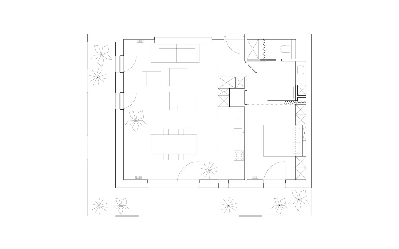 住宅空間，國外住宅空間設計，現代風格，Grzegorz Layer，波蘭，公寓設計