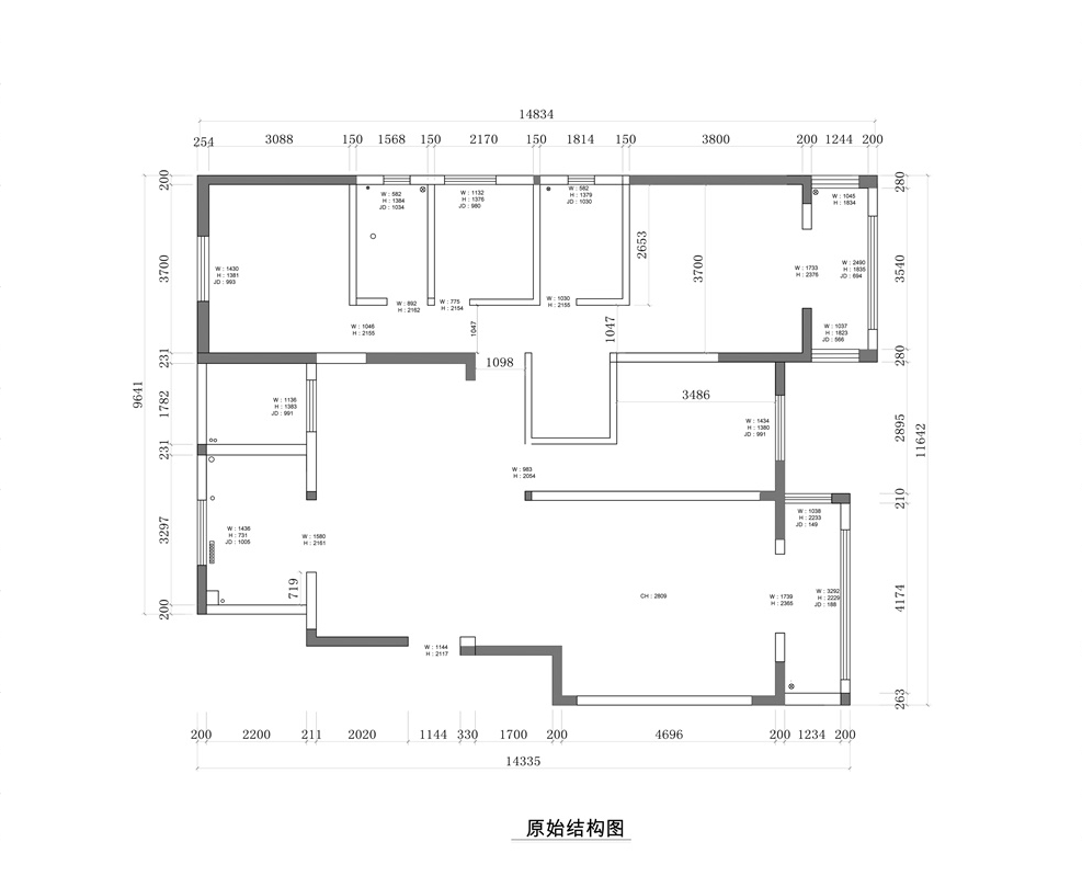 住宅空間，集韻空間設計，西安，玄外之音，龍湖源著，項目投稿