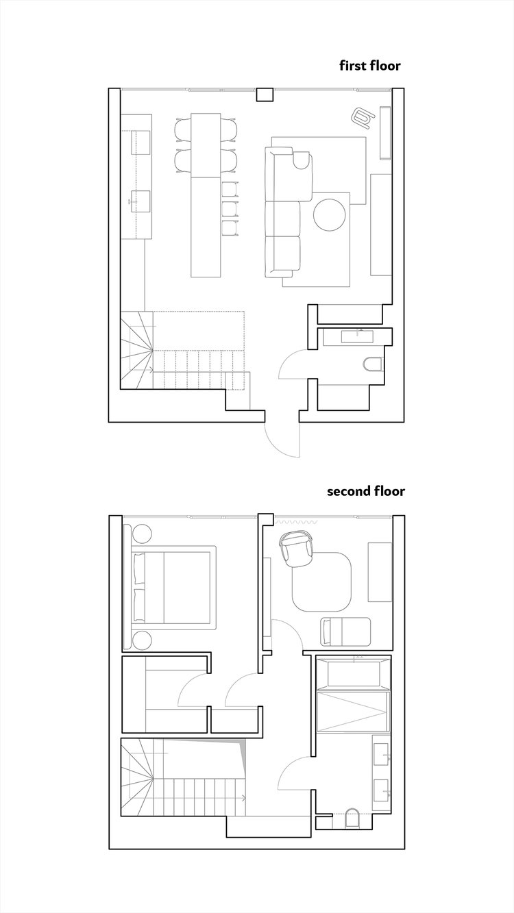 住宅空間，100平米住宅設計，烏克蘭，公寓設計，Ater Architects