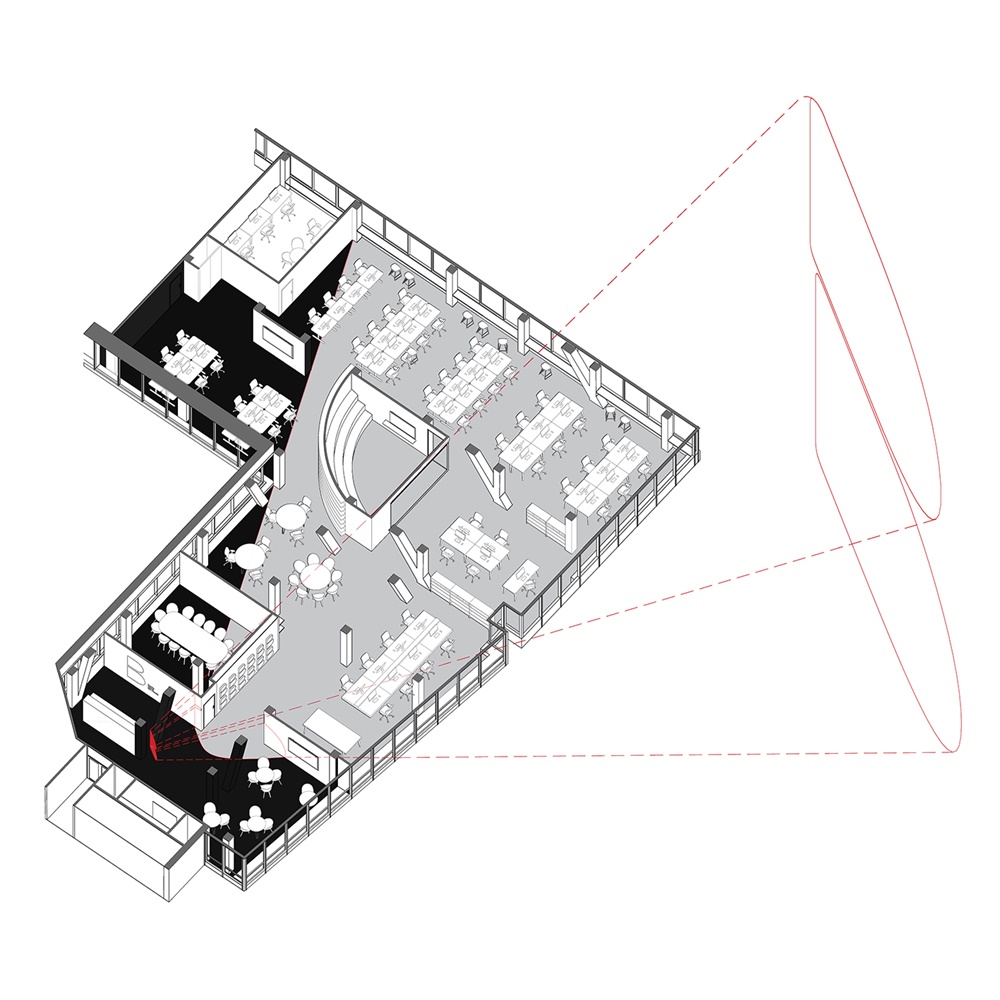 辦公空間，創意機構辦公室，B2 architecture，布拉格，國外辦公室設計