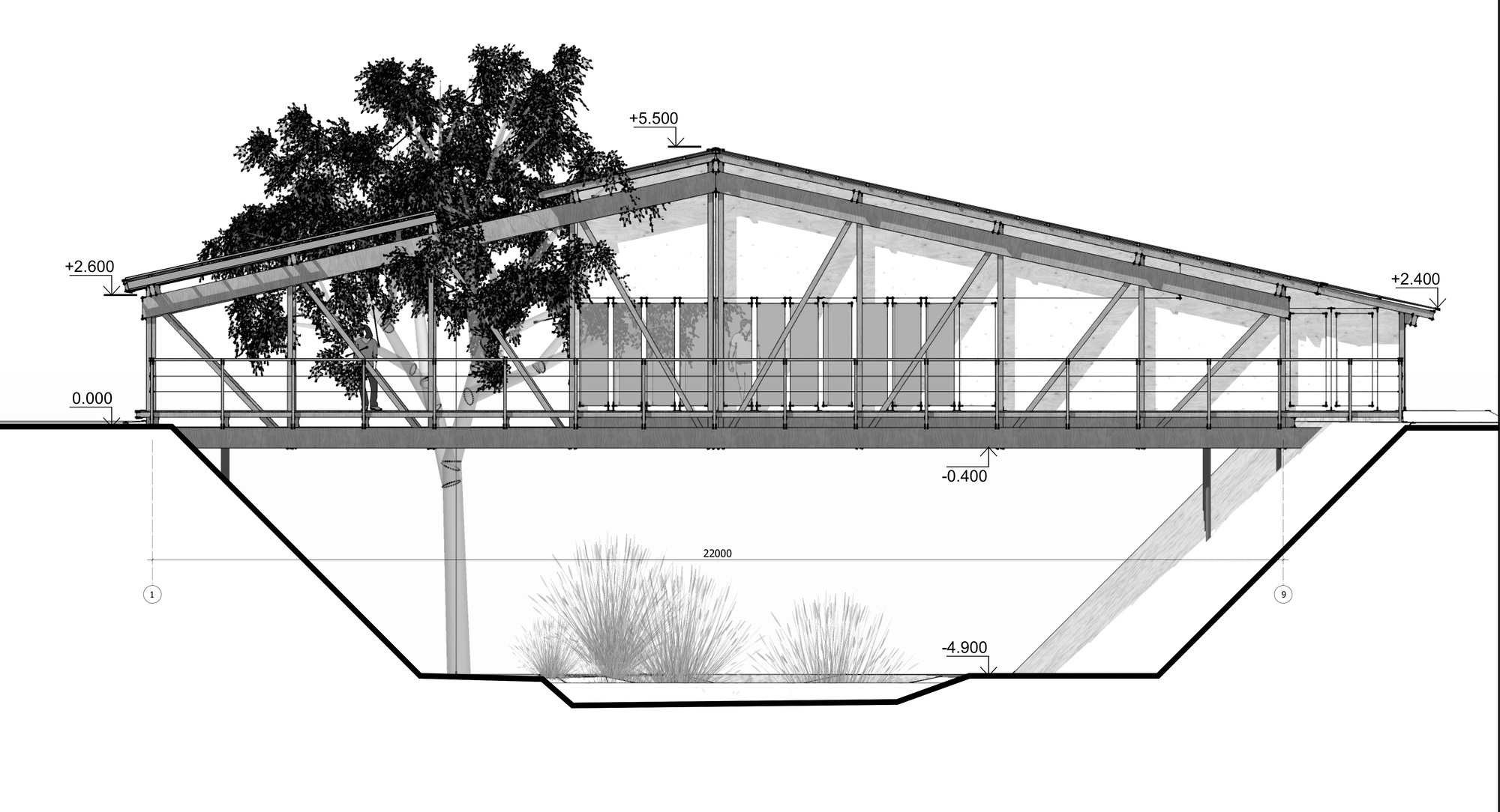 國外住宅設計，住宅空間，俄羅斯，BIO-architects，私人住宅