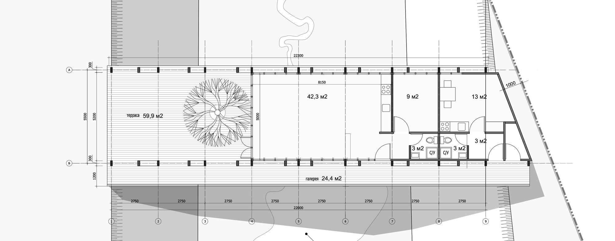 國外住宅設計，住宅空間，俄羅斯，BIO-architects，私人住宅