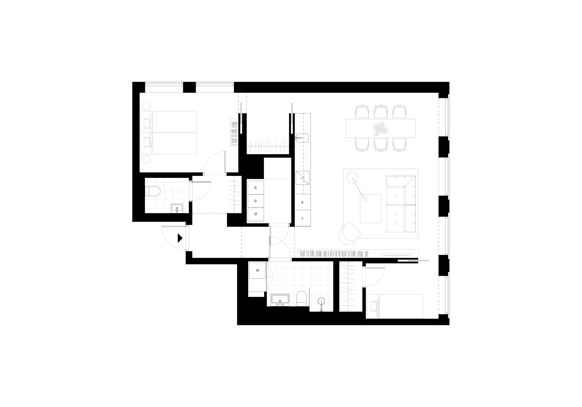 國外住宅設計，住宅空間，瑞典，Andreas Martin-LöfArkitekter，建築改造