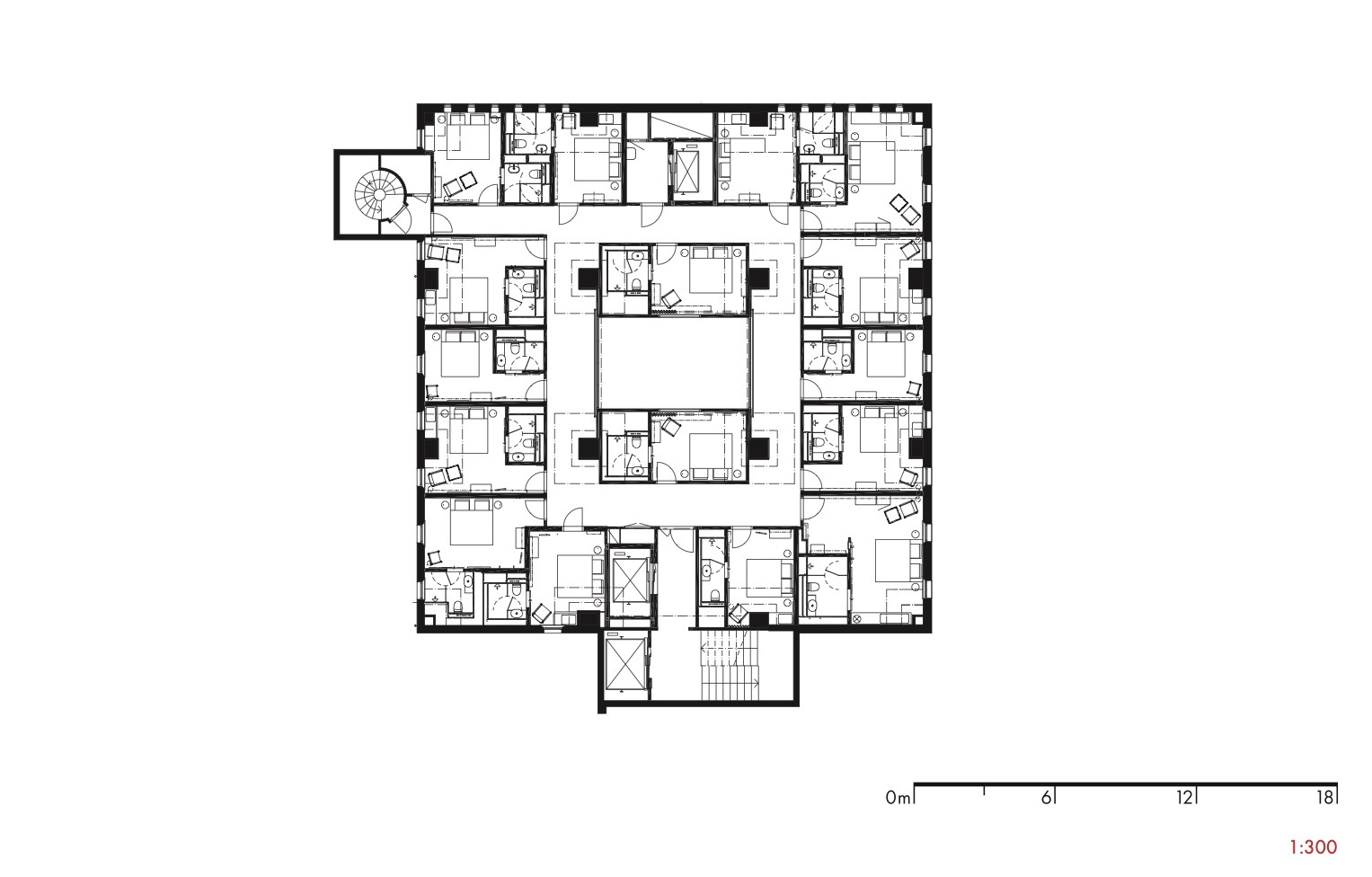 酒店空間，國外酒店設計，Wingardh arkitektkontor，斯德哥爾摩，建築改造